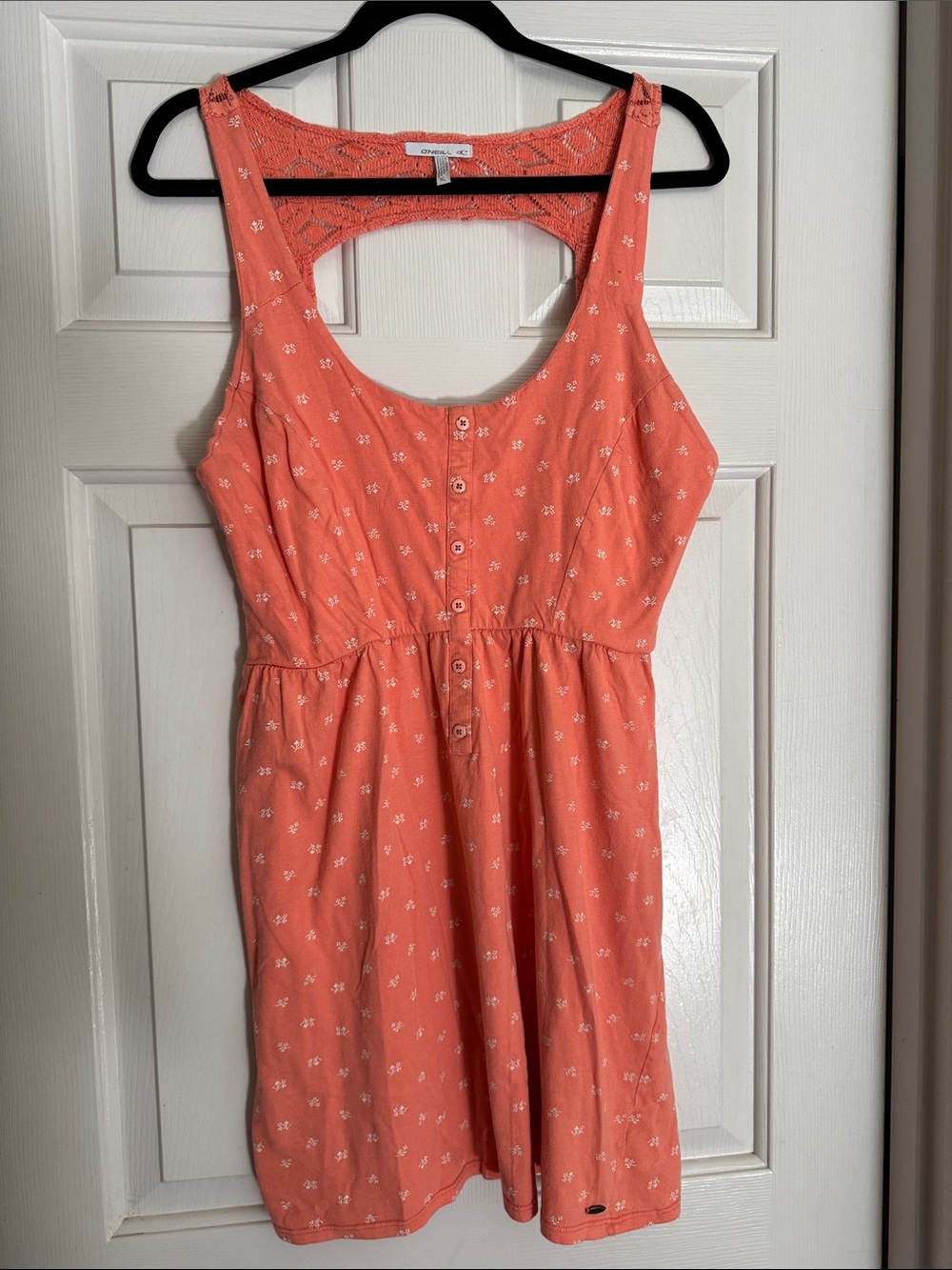 O'Neill Coral Crochet Mini Dress